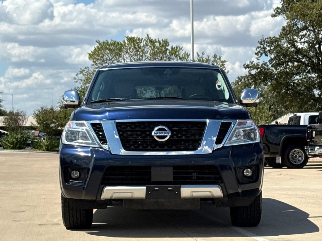 Used 2018 Nissan Armada Platinum w/ Captain Seat Package RWD image 2