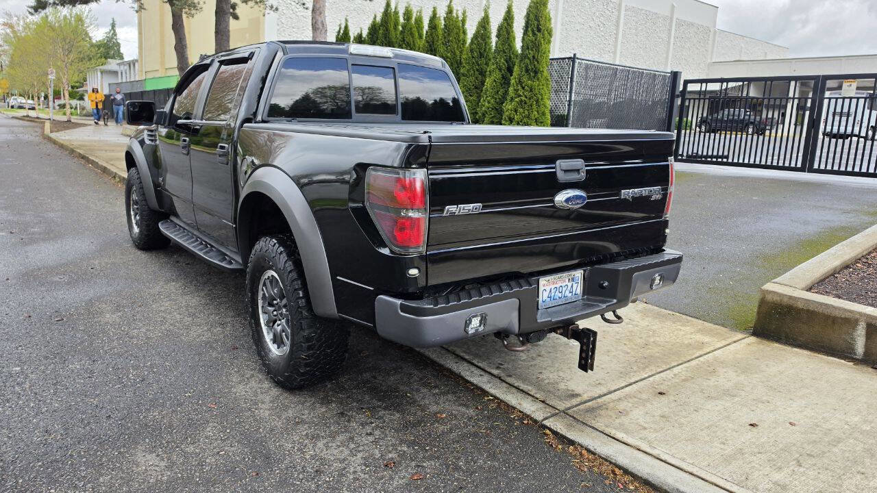 Used 2011 Ford F150 Raptor w/ Raptor Luxury Pkg AWD/4WD image 9