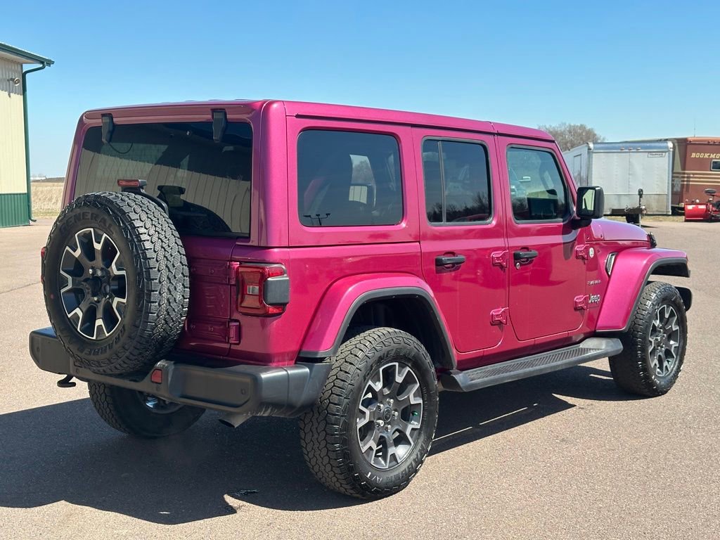 Used 2024 Jeep Wrangler Sahara w/ Technology Group image 6