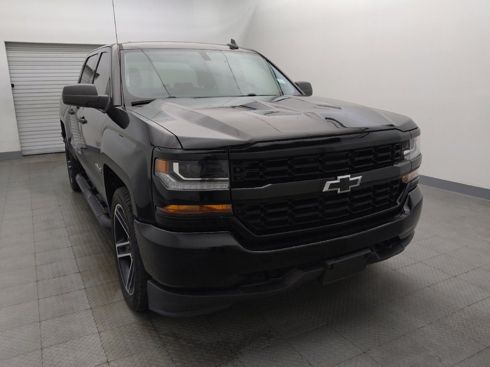 Used 2018 Chevrolet Silverado 1500 Custom w/ LPO, Black Pack RWD image 14