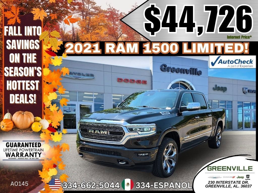 Used 2021 RAM 1500 Limited