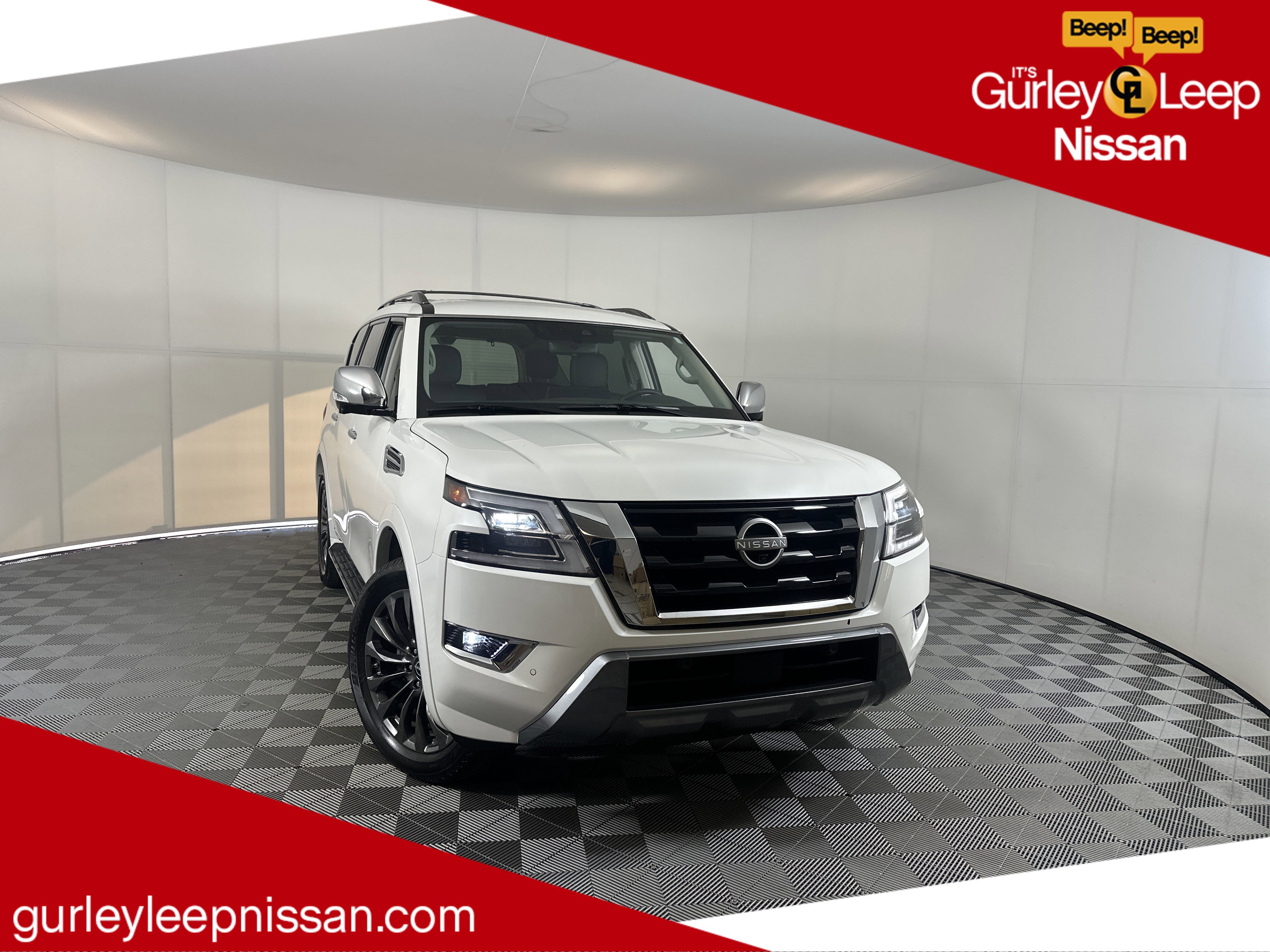 Certified 2024 Nissan Armada Platinum w/ Captain's Chairs Package
