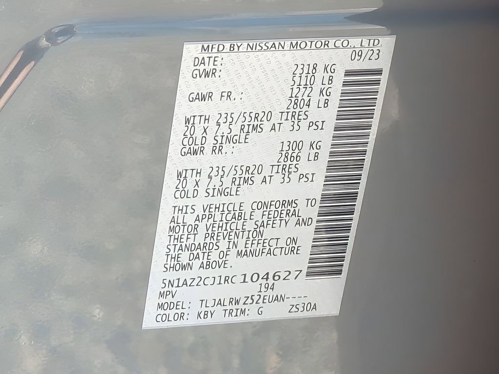 Certified 2024 Nissan Murano SL image 33