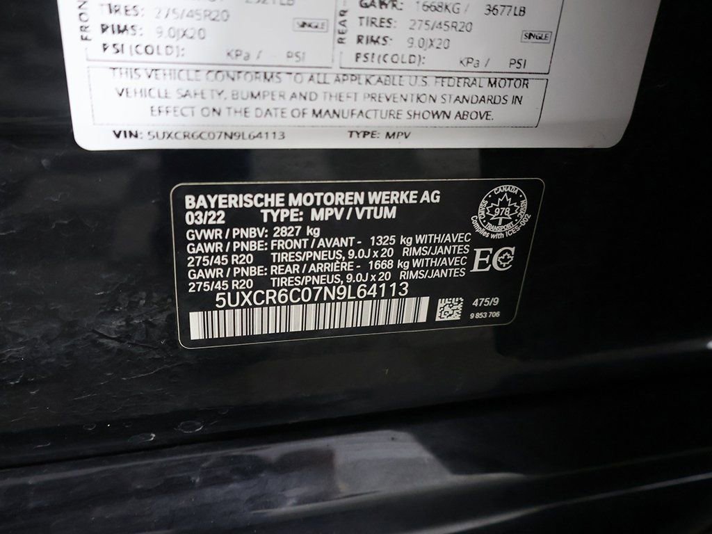 Used 2022 BMW X5 xDrive40i AWD/4WD image 52
