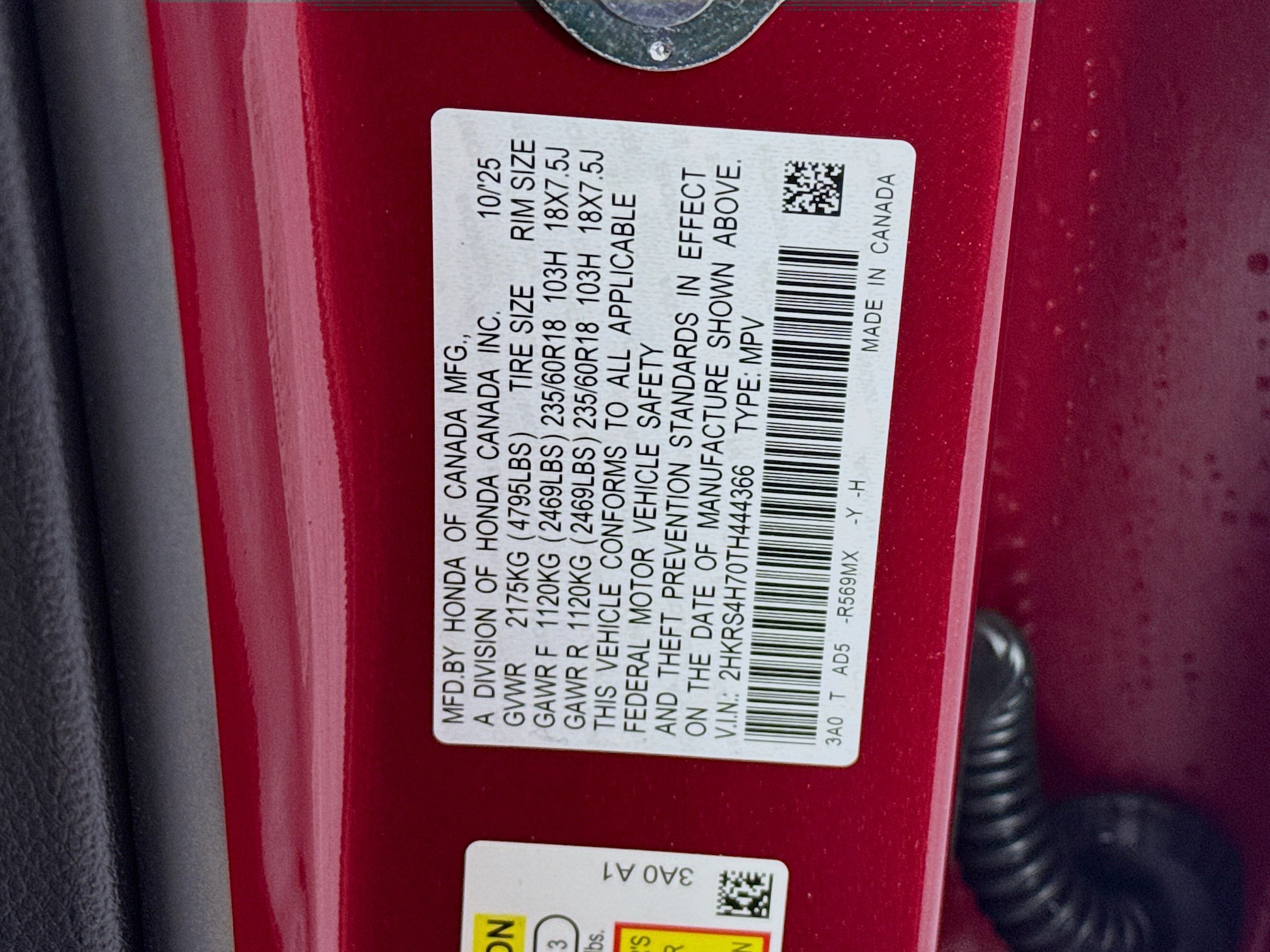 New 2026 Honda CR-V EX-L image 32