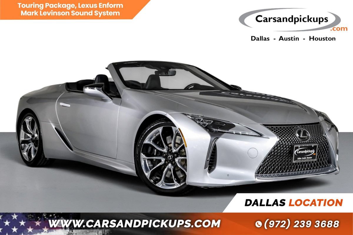 Used 2021 Lexus LC 500 Convertible w/ Touring Package RWD image 1