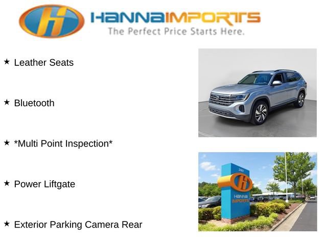 Used 2025 Volkswagen Atlas SE AWD/4WD image 8