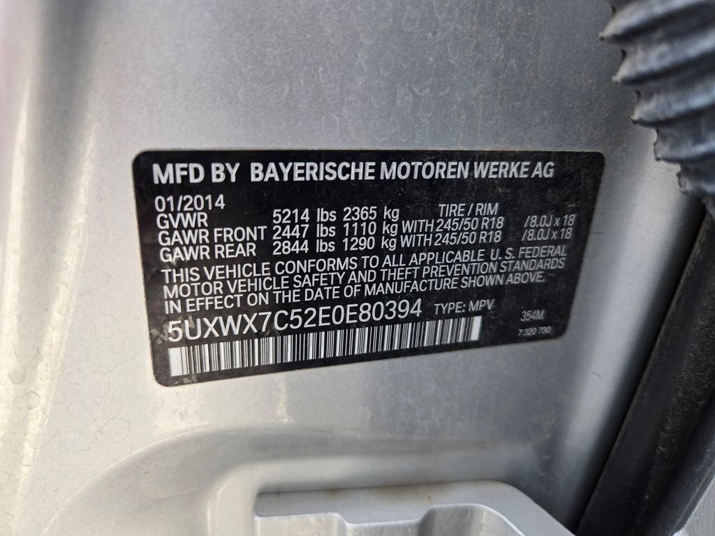 Used 2014 BMW X3 xDrive35i AWD/4WD image 32