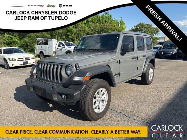 Used 2023 Jeep Wrangler Unlimited Sport w/ Sun And Sound Package AWD/4WD image 1
