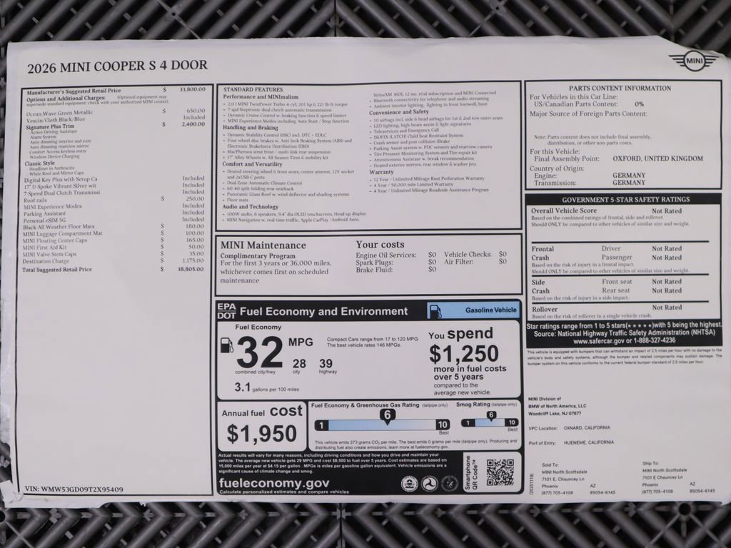 New 2026 MINI Cooper S image 9