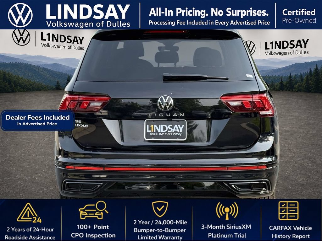Certified 2022 Volkswagen Tiguan SE R-Line FWD image 8