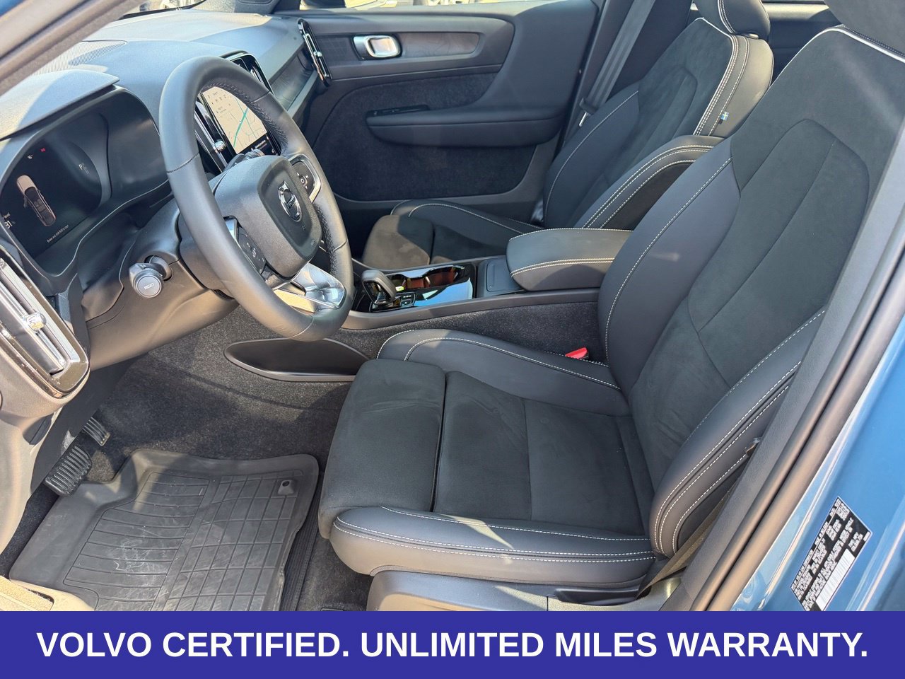 Certified 2023 Volvo C40 P8 Recharge Plus w/ Protection Package Premier AWD/4WD image 28