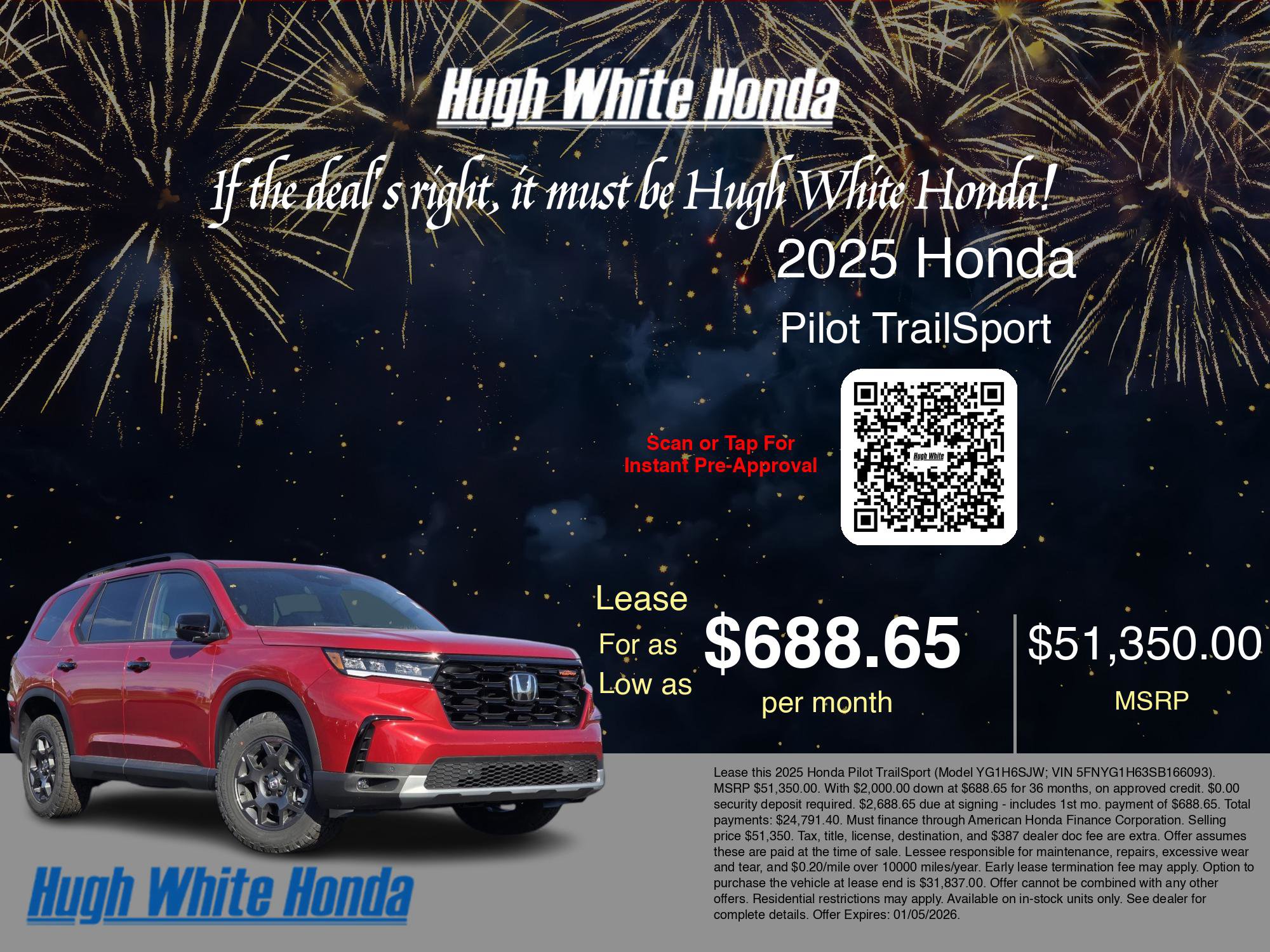 New 2025 Honda Pilot TrailSport image 3