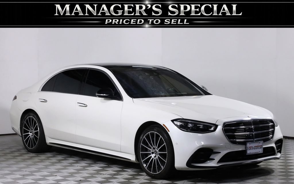 Used 2022 Mercedes-Benz S 500 4MATIC w/ AMG Line Package image 1
