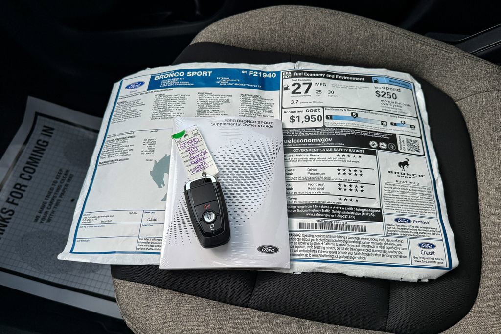 New 2025 Ford Bronco Sport Big Bend w/ Convenience Package image 34