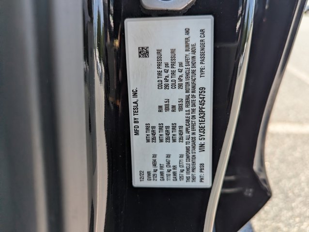 Used 2023 Tesla Model 3 Standard Range RWD image 28
