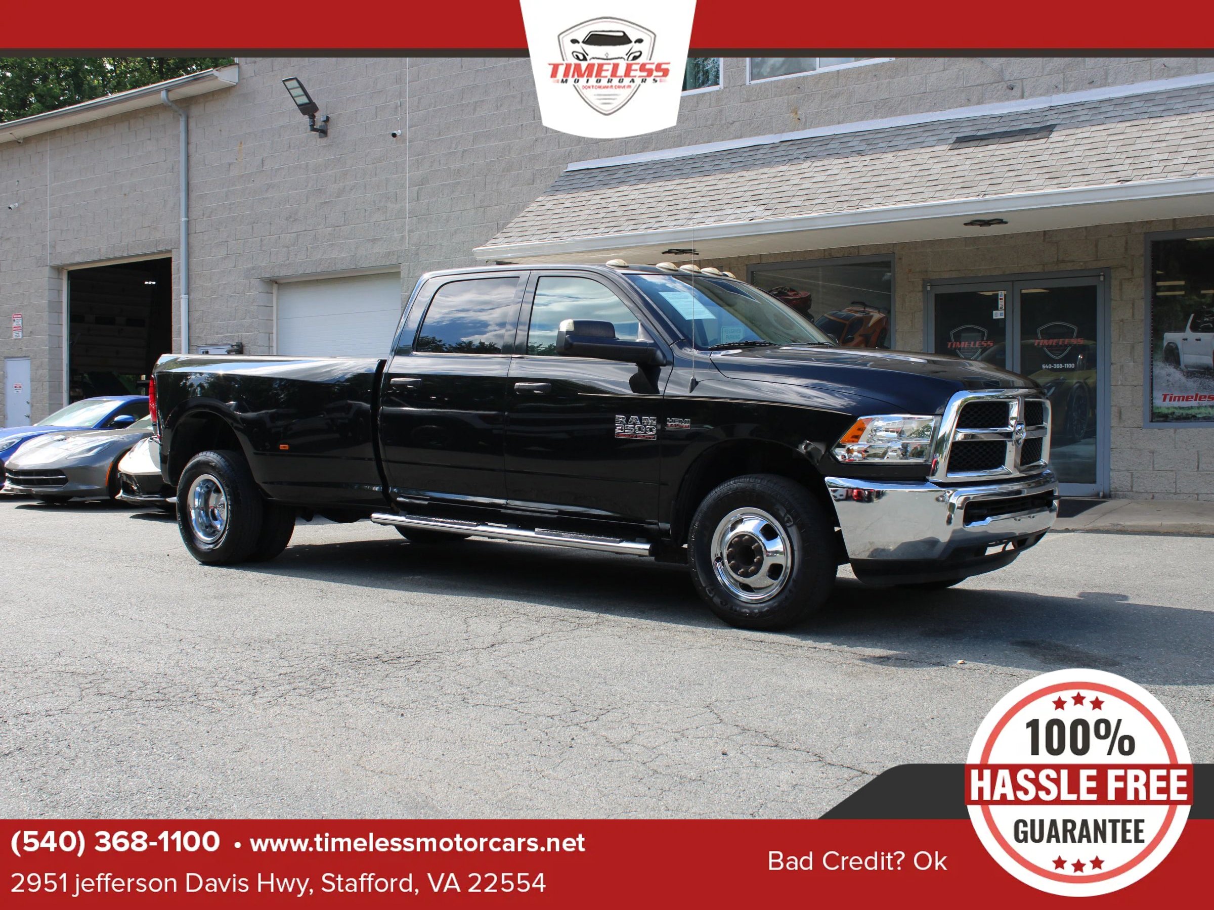 Used 2016 RAM 3500 Tradesman w/ Chrome Appearance Group