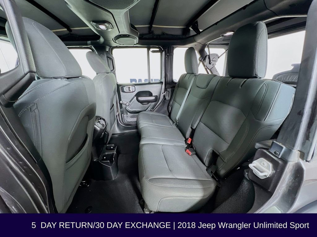 Used 2018 Jeep Wrangler Unlimited Sport AWD/4WD image 26