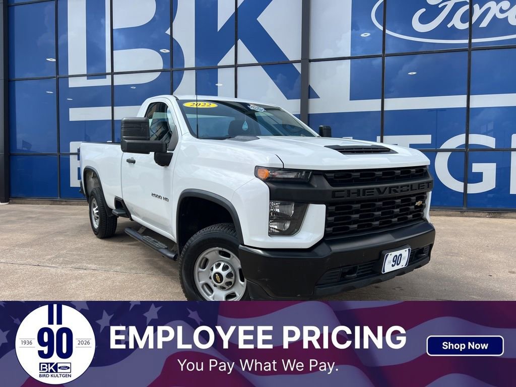 Used 2022 Chevrolet Silverado 2500 W/T RWD image 1