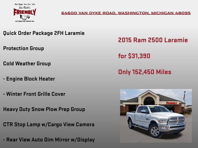 Used 2015 RAM 2500 Laramie AWD/4WD image 5