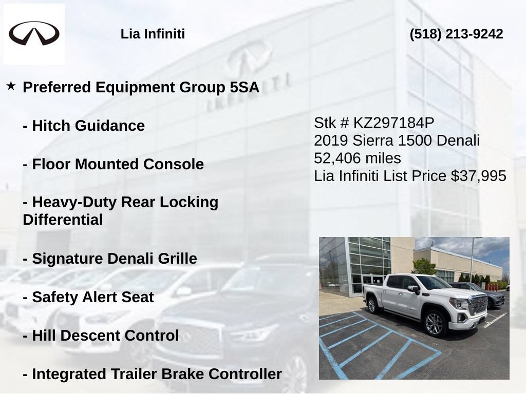 Used 2019 GMC Sierra 1500 Denali w/ Denali Ultimate Package AWD/4WD image 30