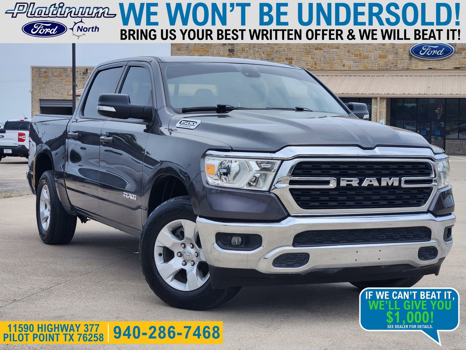 Used 2022 RAM 1500 Big Horn RWD image 1