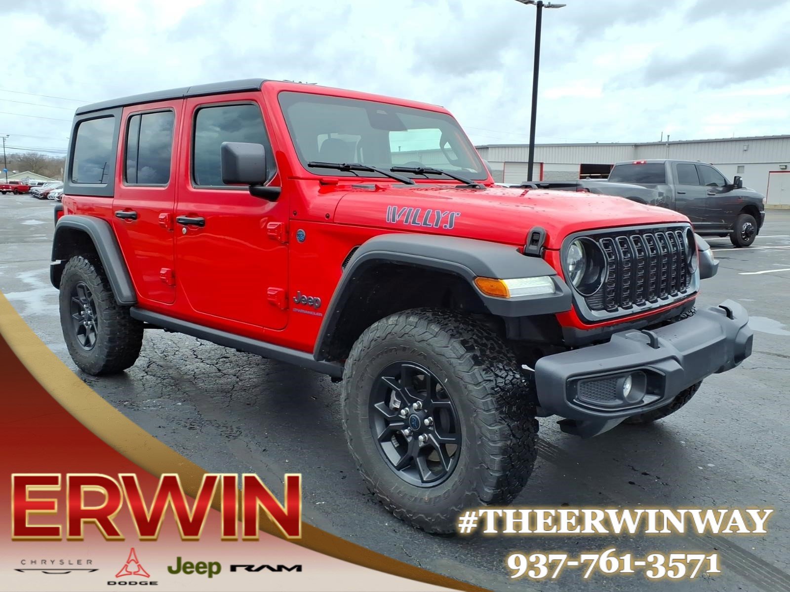 Certified 2025 Jeep Wrangler Willys 4xe image 1