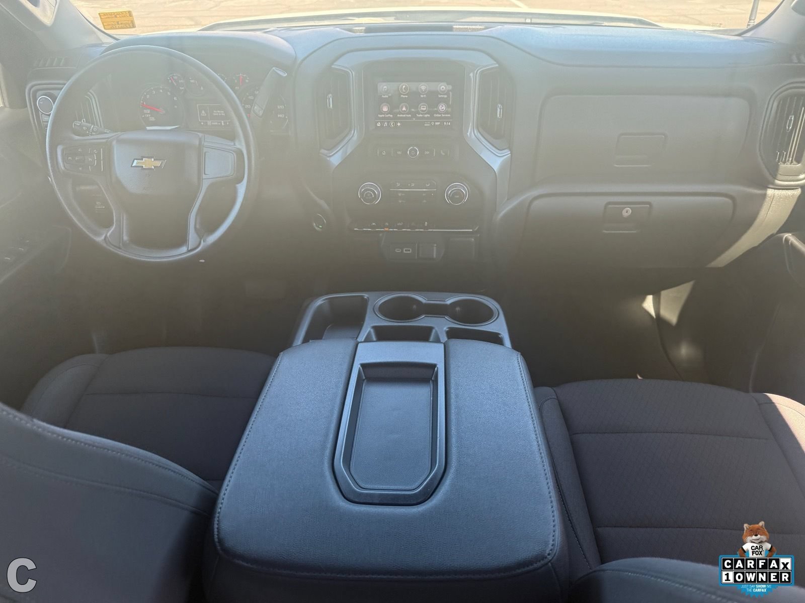 Certified 2024 Chevrolet Silverado 1500 Custom w/ Turbomax Blackout Package AWD/4WD image 14