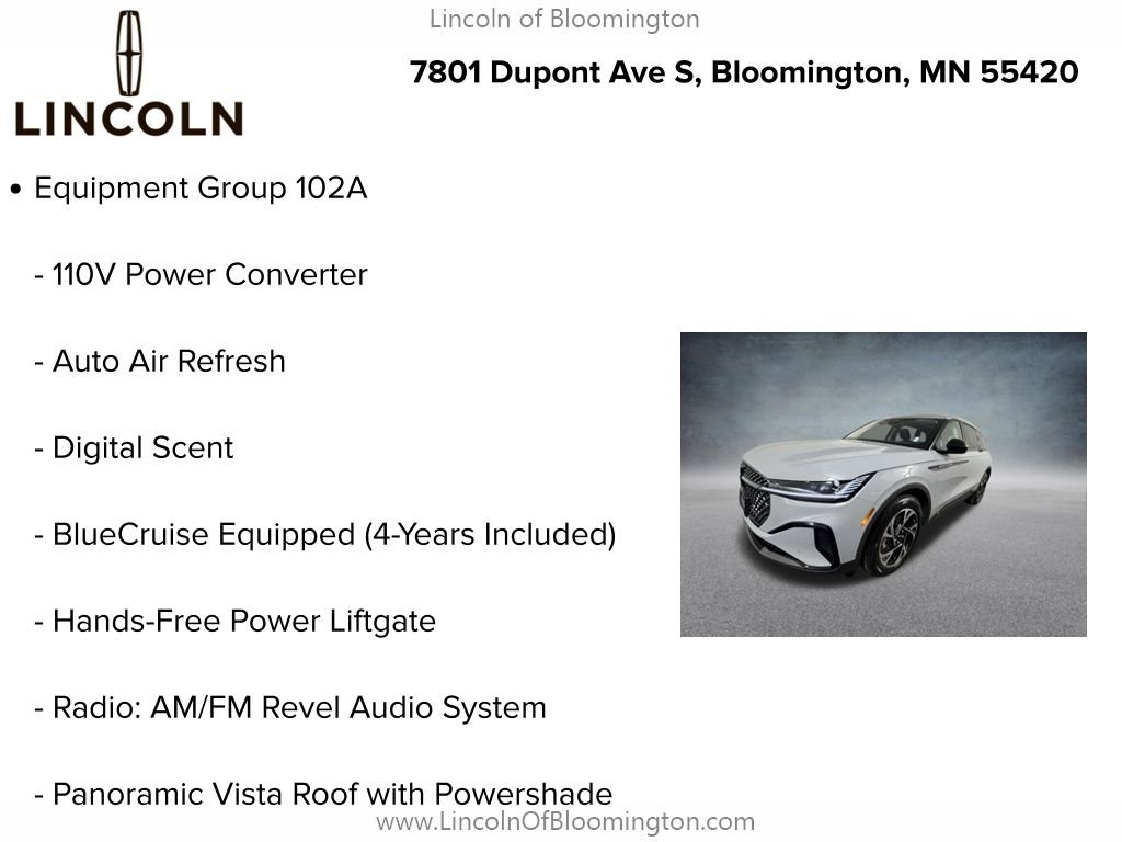 New 2026 Lincoln Nautilus Premier w/ Equipment Group 102A AWD/4WD image 5