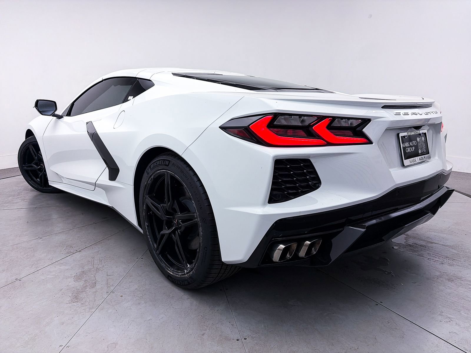 Used 2021 Chevrolet Corvette Stingray Coupe w/ Engine Appearance Package image 3