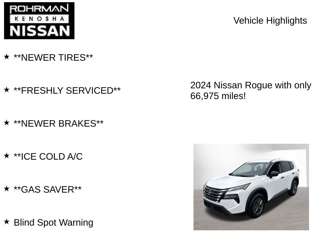 Used 2024 Nissan Rogue S image 7