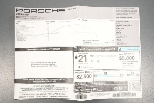 Used 2023 Porsche Macan AWD/4WD image 54
