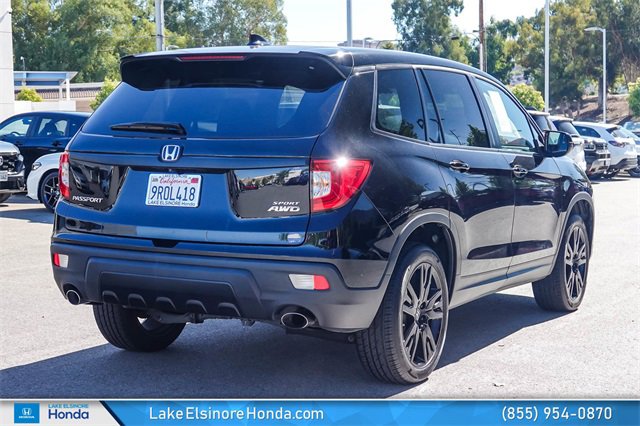 Certified 2021 Honda Passport Sport image 9
