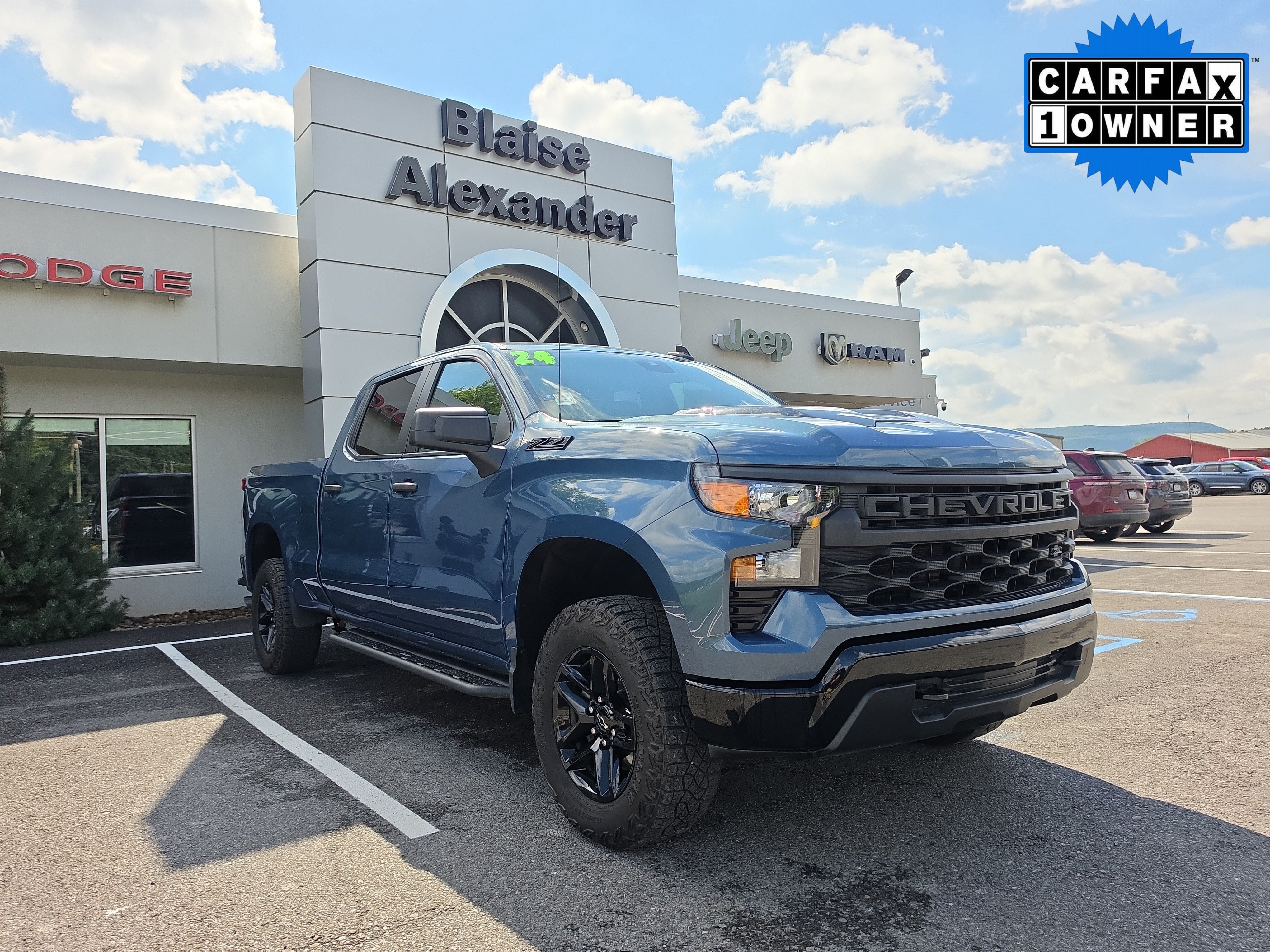 Used 2024 Chevrolet Silverado 1500 Custom Trail Boss w/ Dark Appearance Package