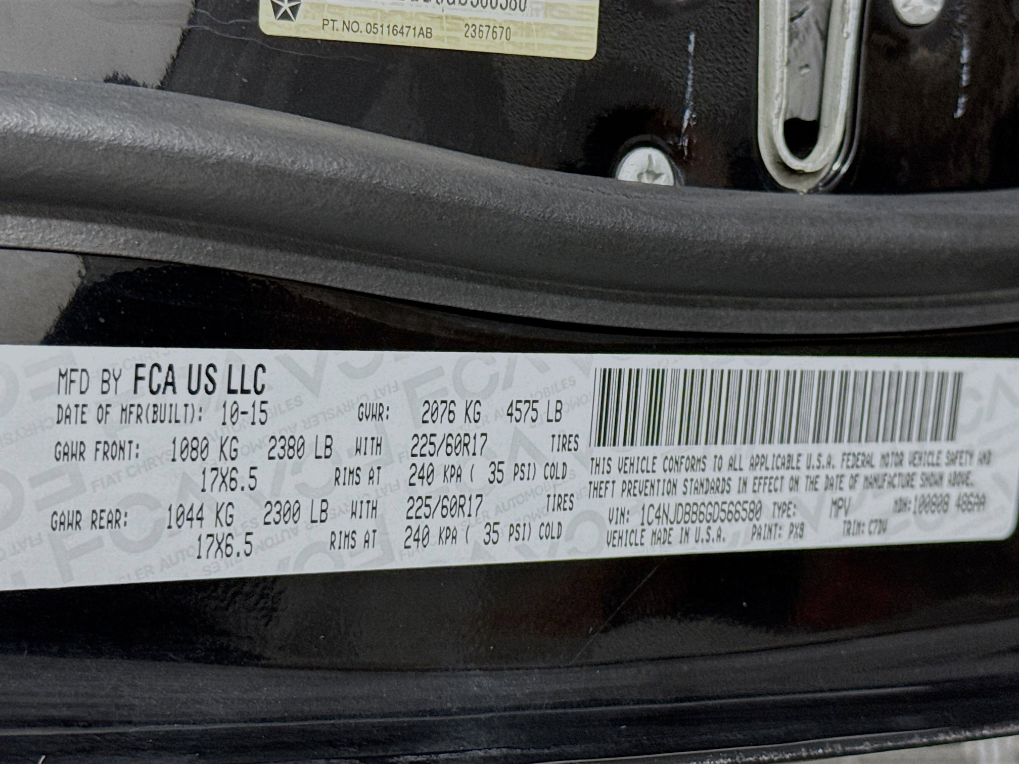 Used 2016 Jeep Compass Sport w/ Power Value Group image 38