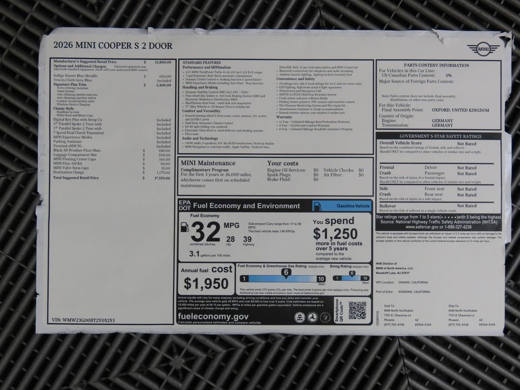 New 2026 MINI Cooper S image 9