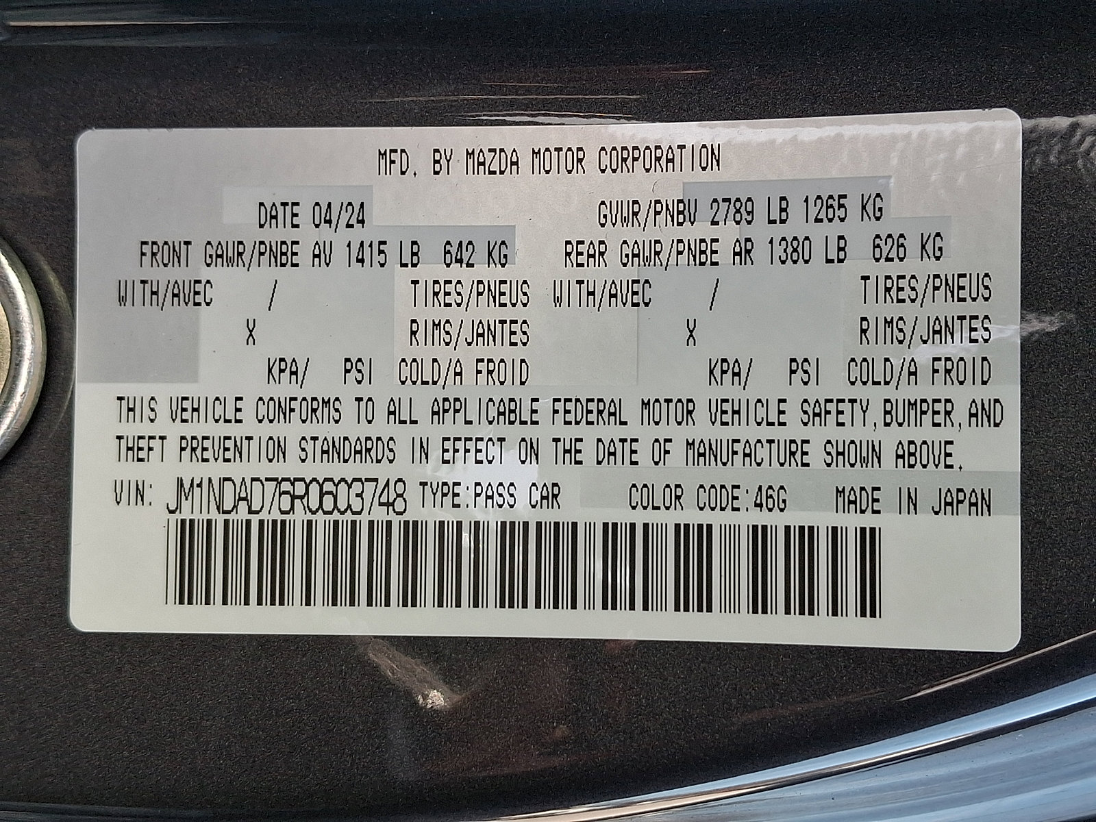 Used 2024 MAZDA MX-5 Miata Grand Touring image 25