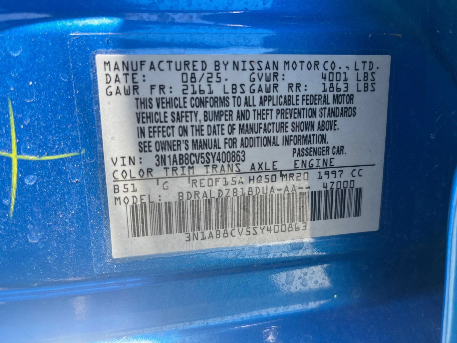 Used 2025 Nissan Sentra SV FWD image 27