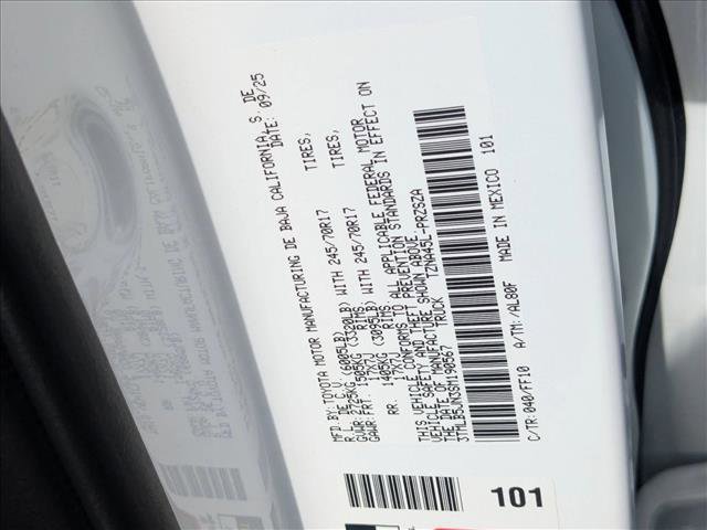 New 2025 Toyota Tacoma SR5 image 17