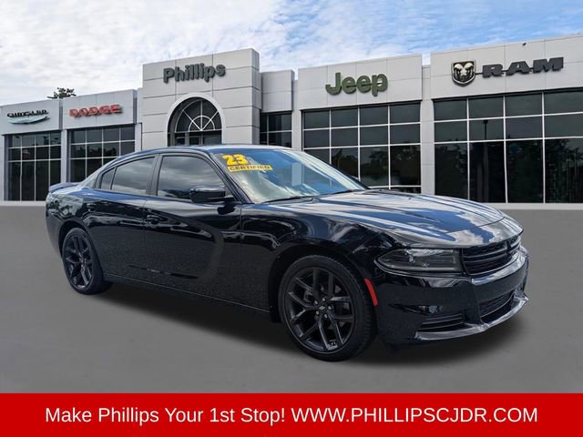 Certified 2023 Dodge Charger SXT w/ Blacktop Package RWD image 2