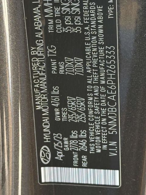 Used 2023 Hyundai Tucson SEL AWD/4WD image 37