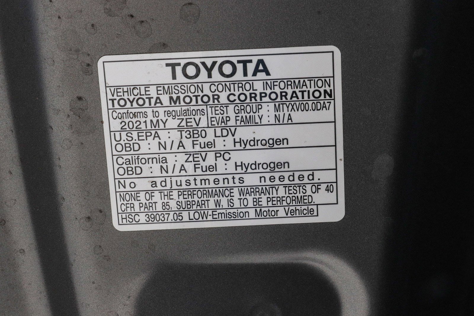 Used 2021 Toyota Mirai w/ Advanced Technology Package RWD image 24