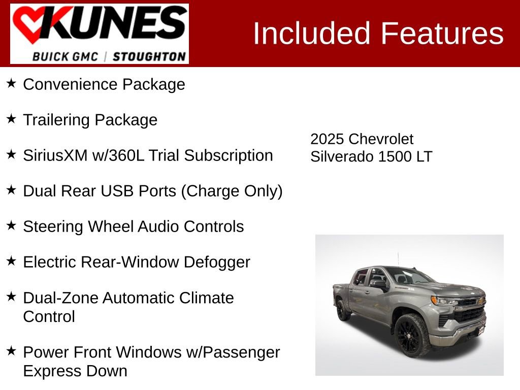 Used 2025 Chevrolet Silverado 1500 LT image 3