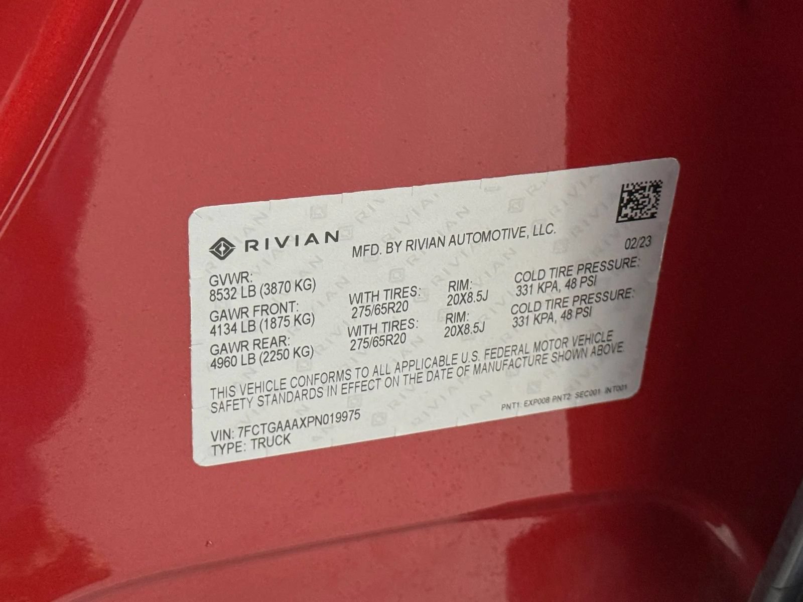 Used 2023 Rivian R1T Adventure Quad AWD/4WD image 51