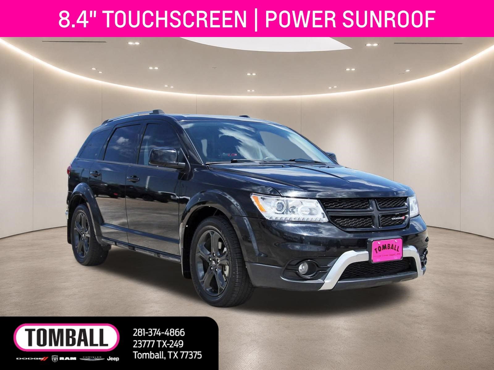 Used 2019 Dodge Journey Crossroad w/ Nav & Sun Group FWD image 1