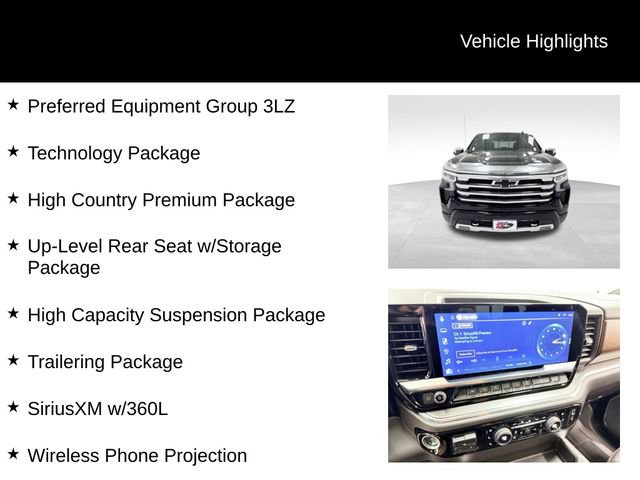 Certified 2023 Chevrolet Silverado 1500 High Country w/ High Country Premium Package AWD/4WD image 16