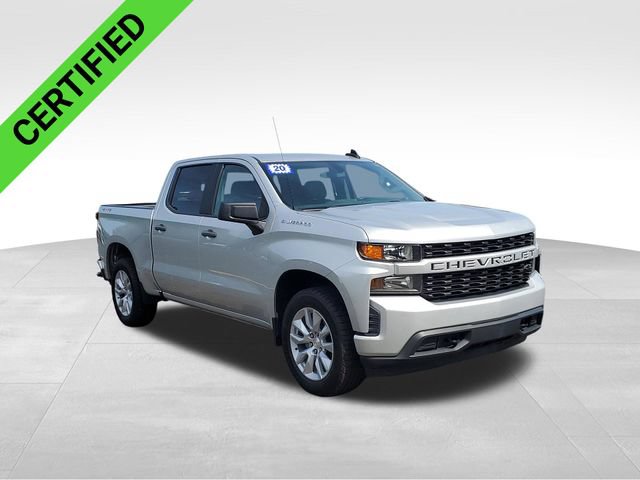 Certified 2020 Chevrolet Silverado 1500 Custom w/ Custom Value Package AWD/4WD image 3