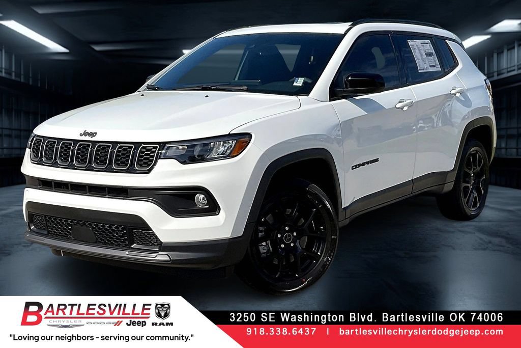 New 2025 Jeep Compass Latitude w/ Sun & Sound Group