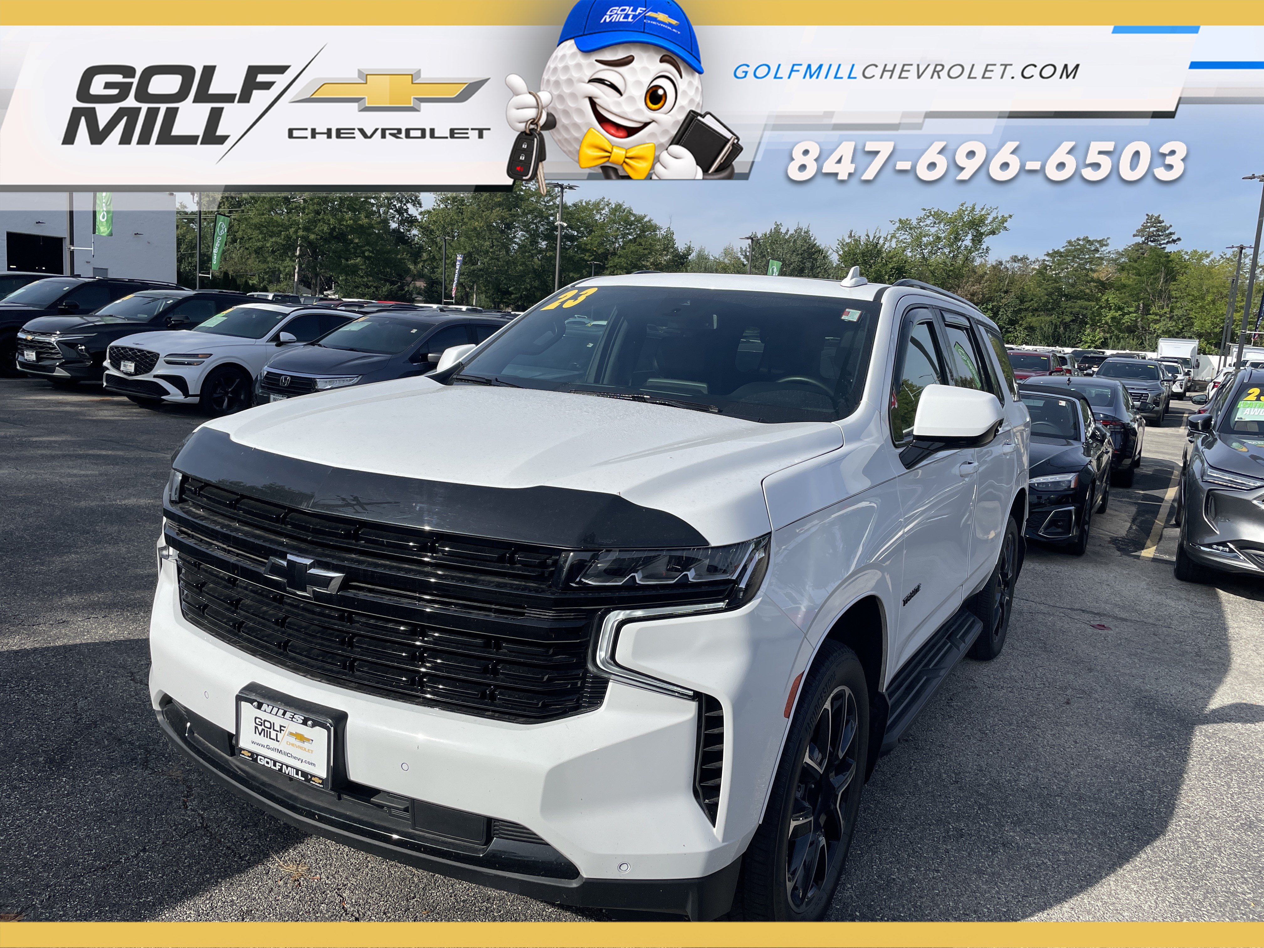 Used 2023 Chevrolet Tahoe RST w/ Max Trailering Package AWD/4WD image 1