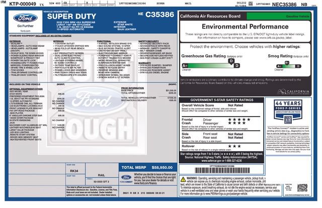 Used 2022 Ford F250 Lariat w/ Lariat Value Package AWD/4WD image 7